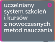 Uczelniany system szkole i kursw z nowoczesnych metod nauczania